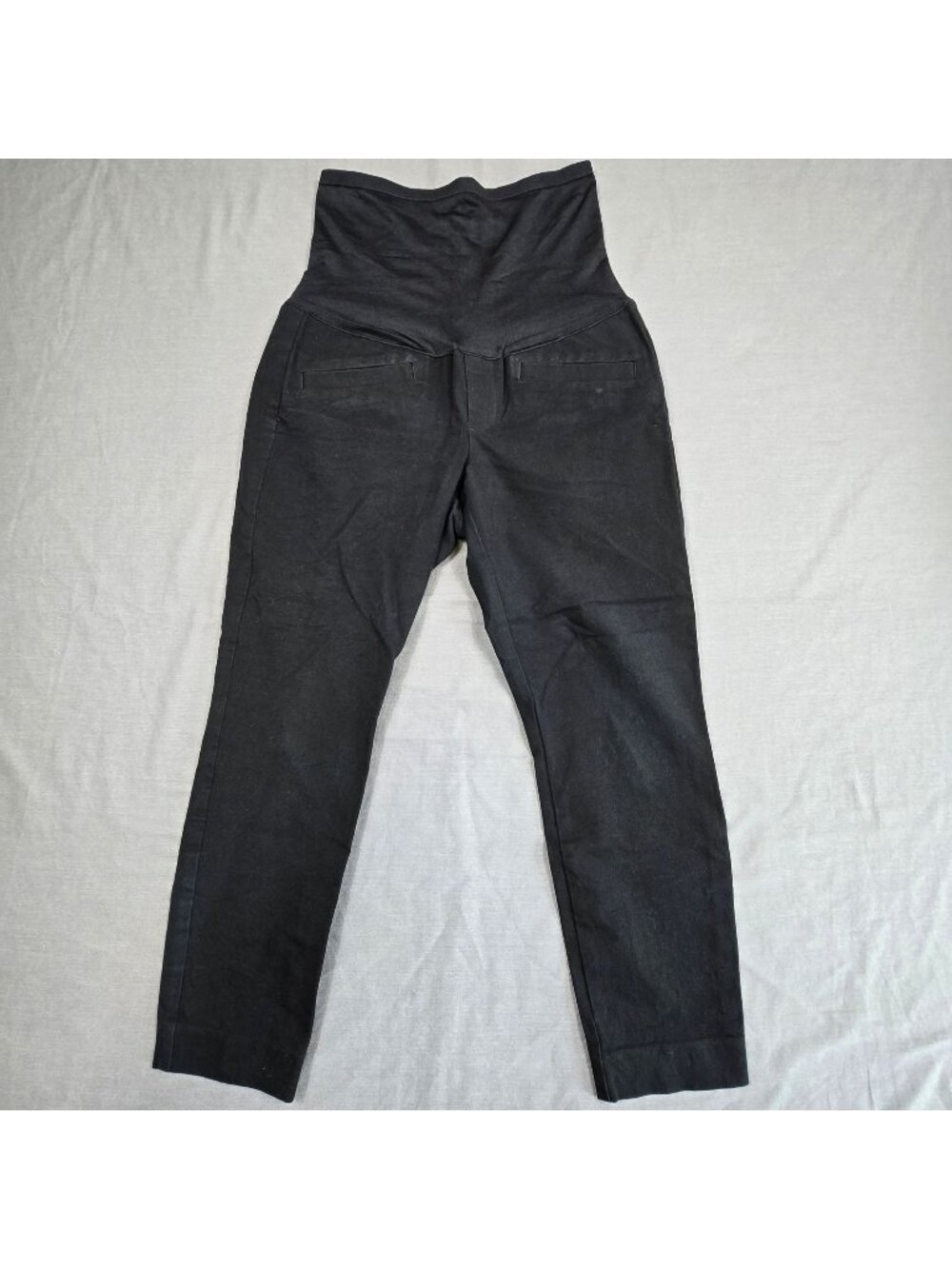 Gap Maternity Size 6 Skinny Ankle Pants Black Stretch